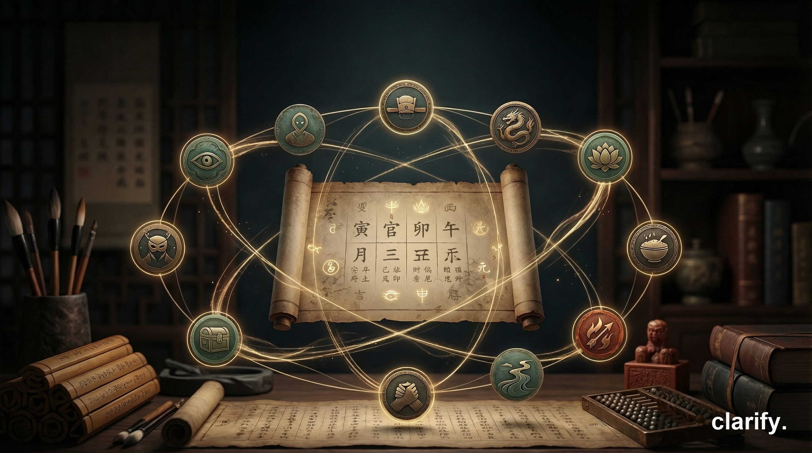十神详解：核心变量藏在人生代码中